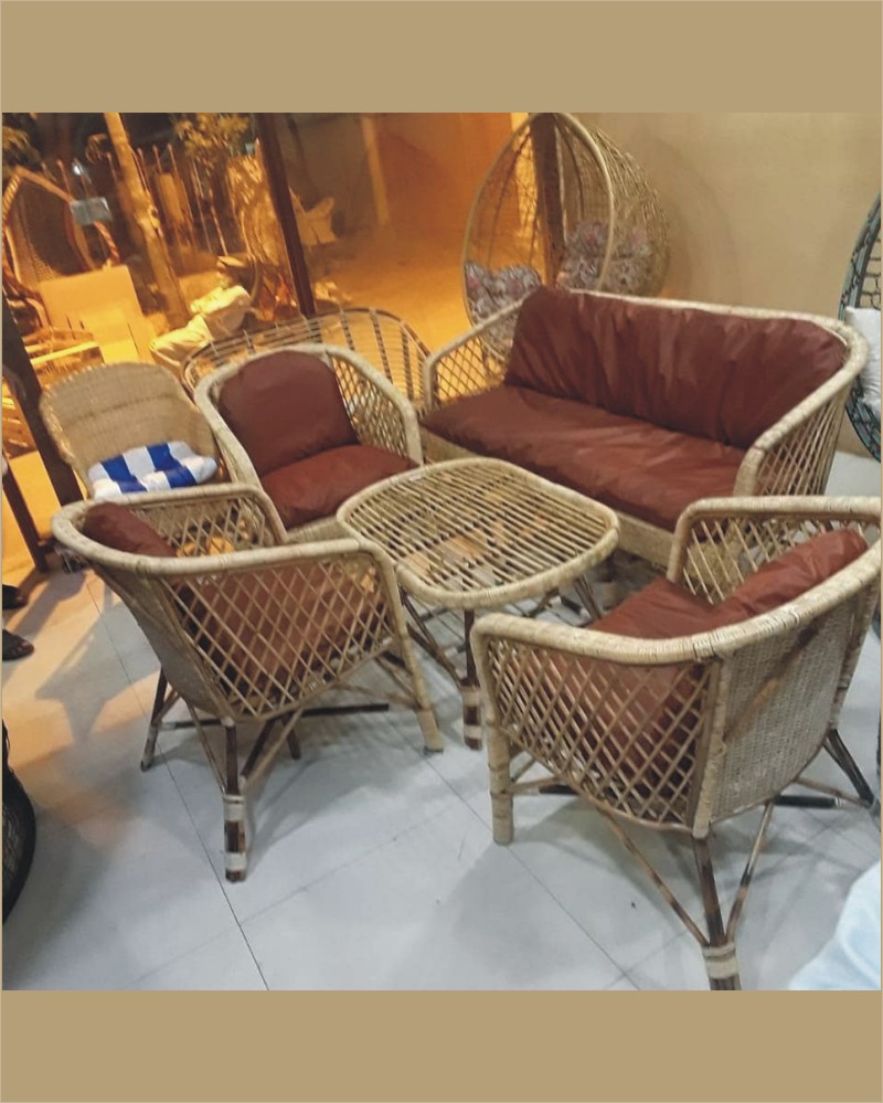 Cane Sofa Set – Online Furniture Pakistan